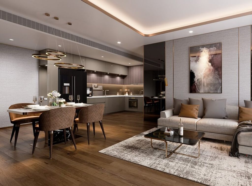 Vinhomes Nguyễn Trãi Thanh Xuân 9 Phối cảnh căn hộ 3 Phòng ngủ Vinhomes Nguyễn Trãi