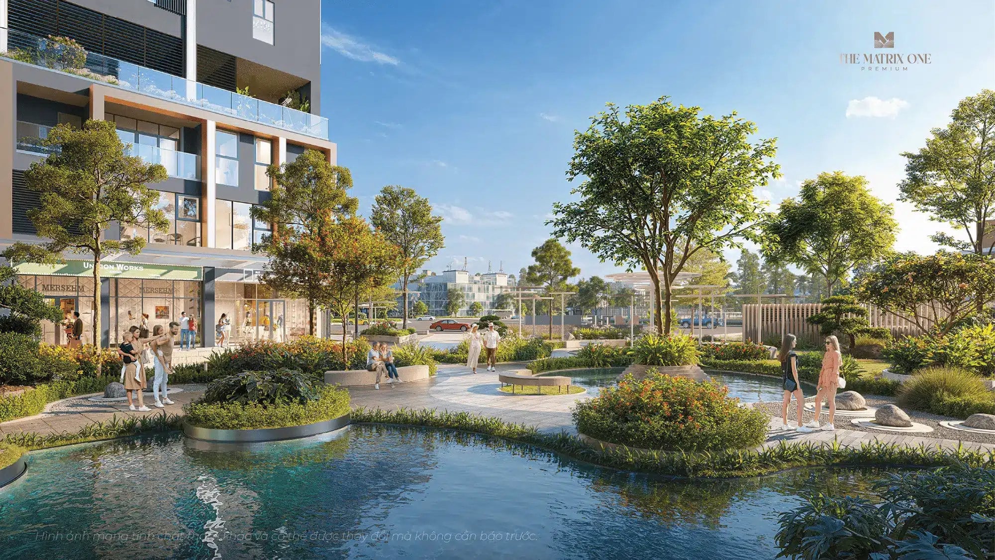 Hệ sinh thái xanh tại Vinhomes Nguyễn Trãi