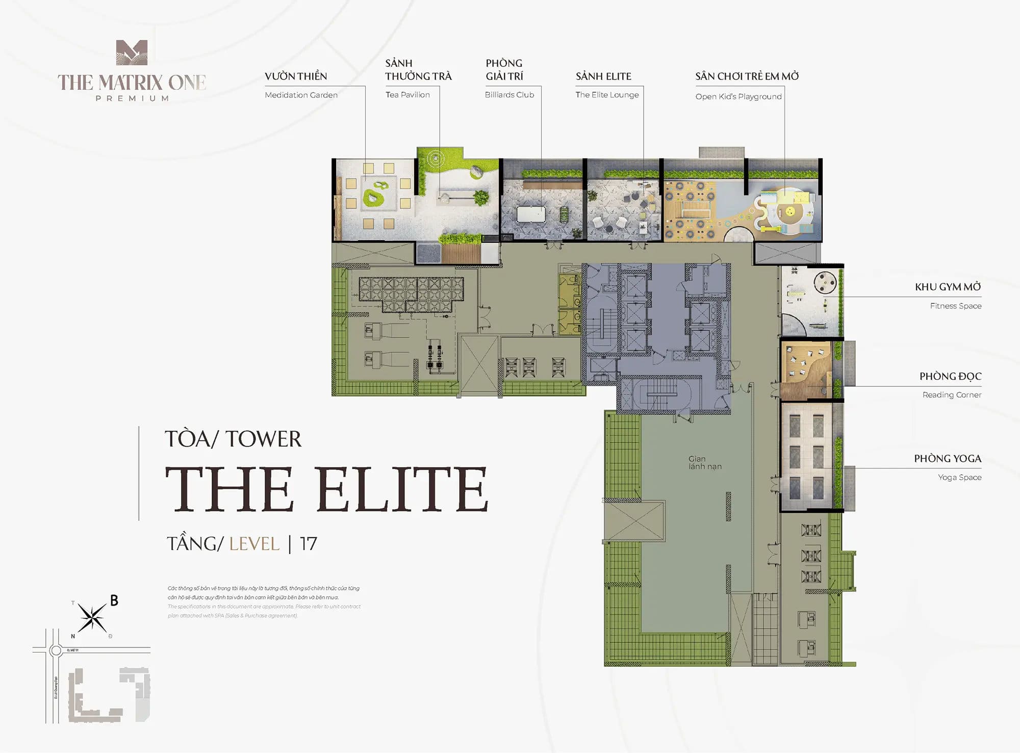 Chung cư phía Tây Hà Nội: Điểm sáng của thị trường, cơ hội mới cho nhà đầu tư 17 Mặt bằng điển hình Tầng 17 - Tòa The Elite