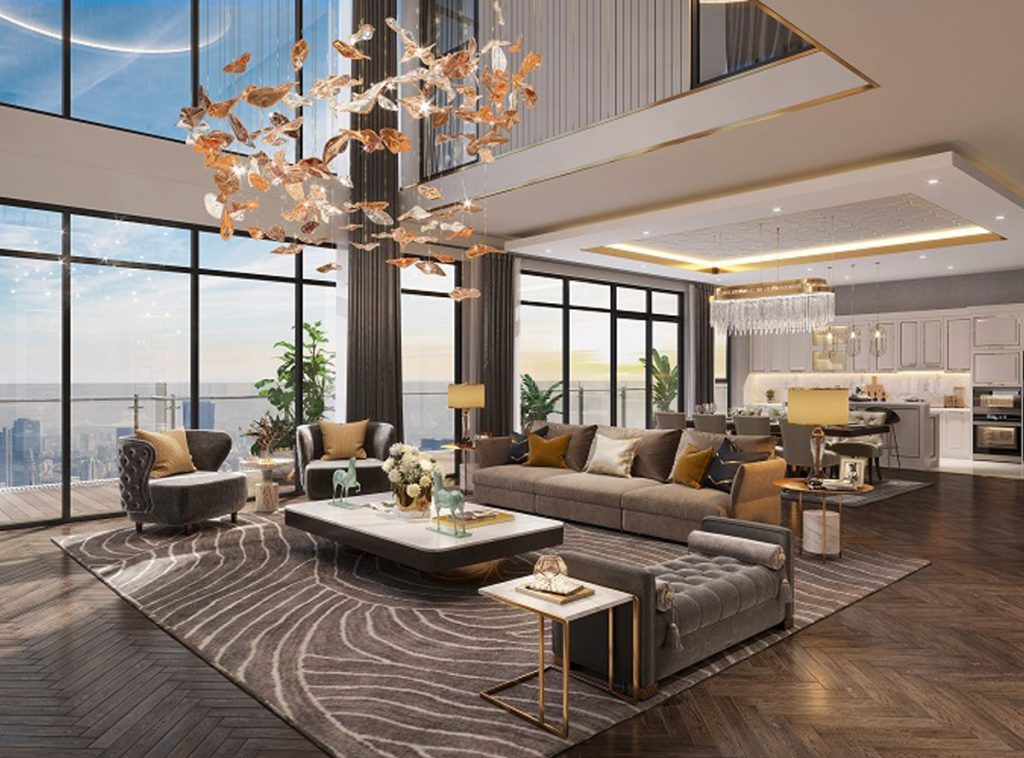 Vinhomes Nguyễn Trãi Thanh Xuân 11 Phối cảnh căn hộ Duplex Vinhomes Nguyễn Trãi