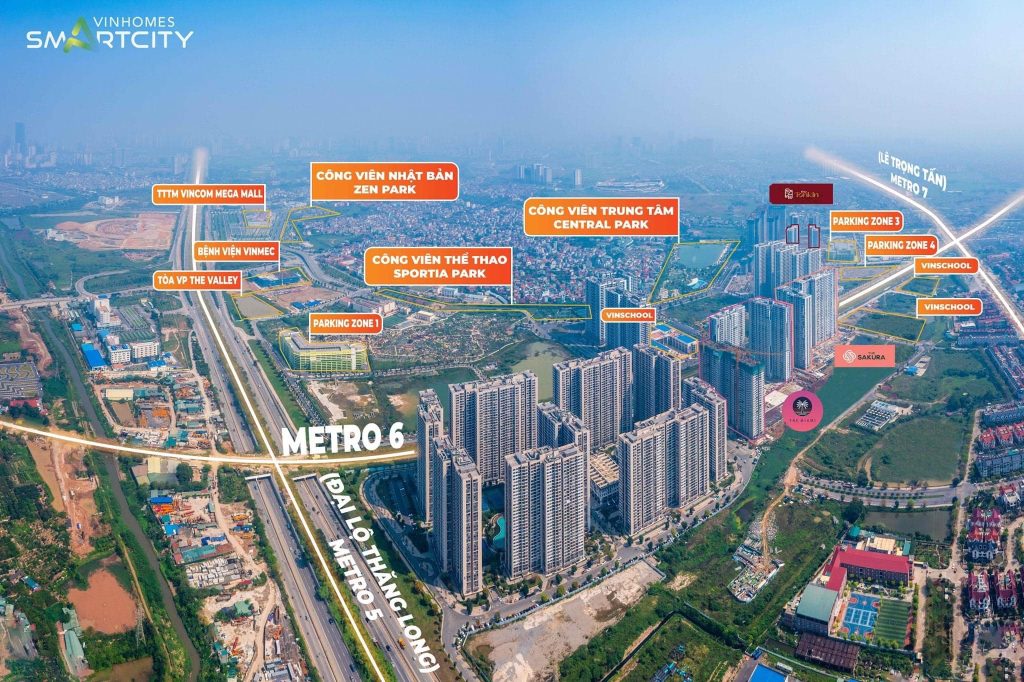 Vinhomes - Chủ đầu tư dự án Vinhomes Nguyễn Trãi 6 Vinhomes Smart City - Đại đô thị thông minh