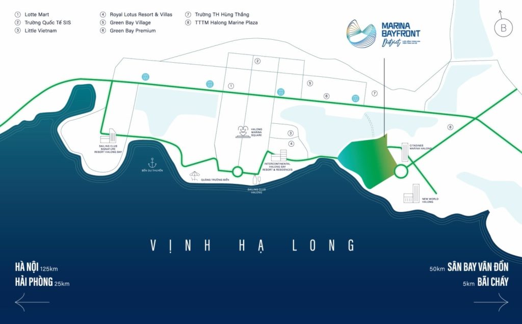 Khách sạn Aria Bay Hạ Long: Cơ Hội Đầu Tư Sinh Lời Vượt Trội Bên Vịnh Di Sản 3 Vị trí Aria Bay Marina Bayfront District Hạ Long