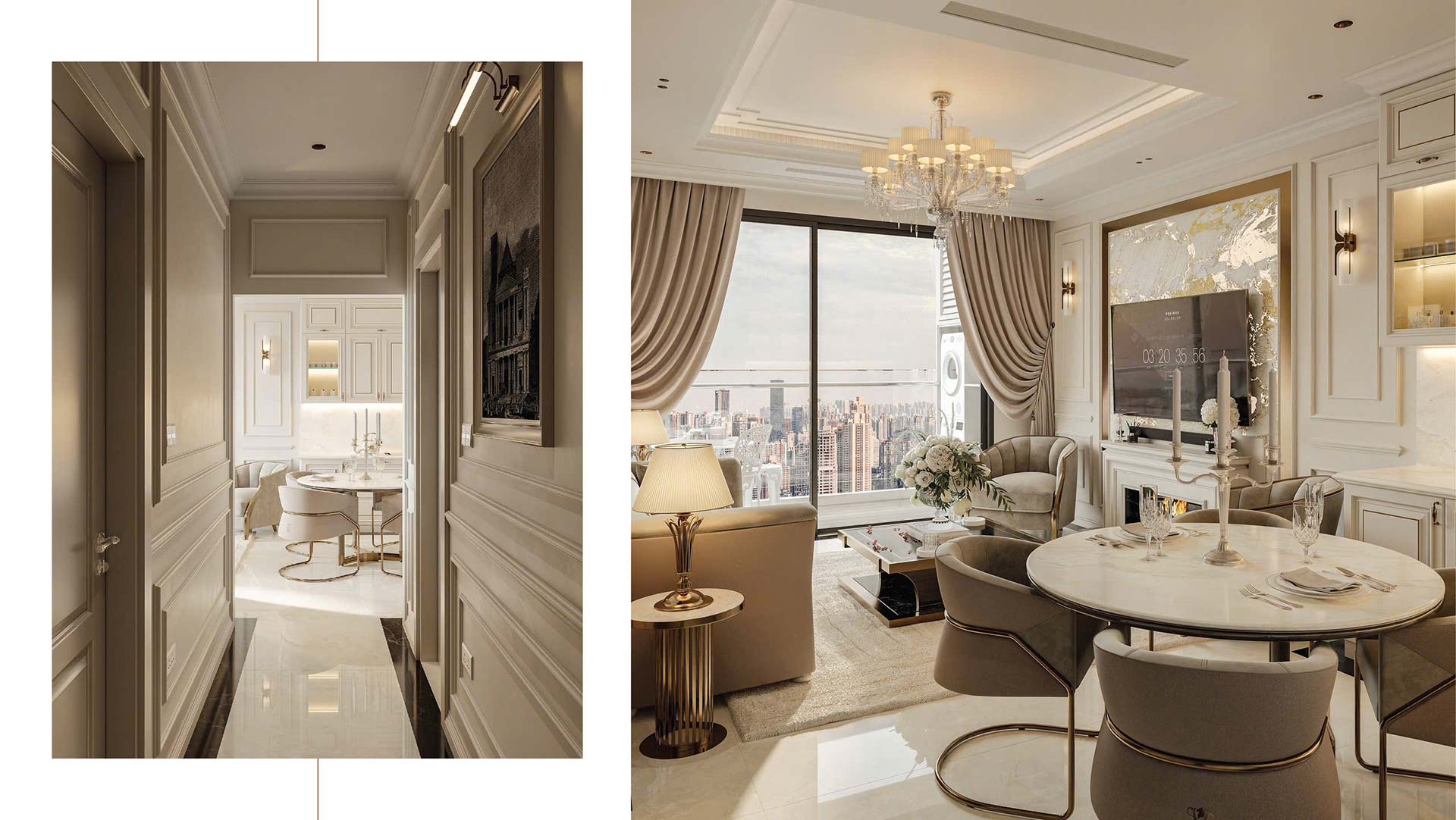 Phối cảnh nội thất căn hộ Alumi Phối cảnh nội thất căn hộ Alumi